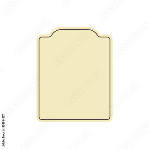 Vintage Badge Label Frame