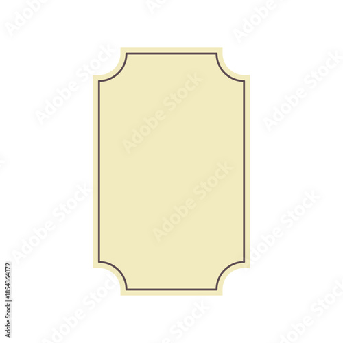 Vintage Badge Label Frame