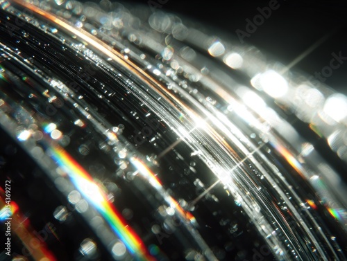 Wallpaper Mural Abstract macro photography of reflective surfaces and light Torontodigital.ca