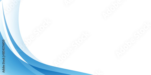 Abstract blue background. wave modern