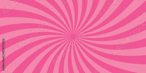 ピンクのスパイラルな背景のベクターイラスト