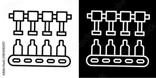 Pharmaceutical Icon Set White Style Collection