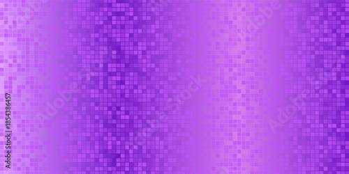 Pink purple disco party pattern background. Iridescent sequin mosaic texture. Abstract shining halftone wallpaper. Pop up comic glitter sparkles backdrop. Retro vector design template