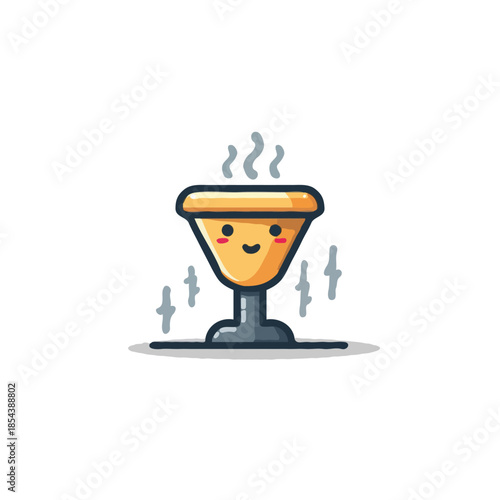 Stylized chalice character design with a whimsical touch brings a sense of fun and animation