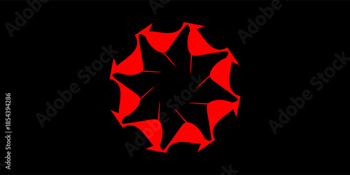 circel galaxy background image art design