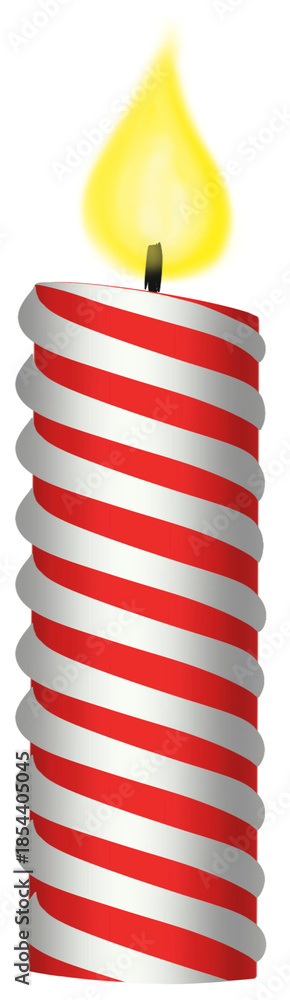 Obraz premium candle birthday