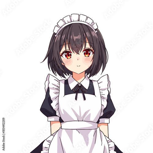 Japanese Maid Cartoon very cute 