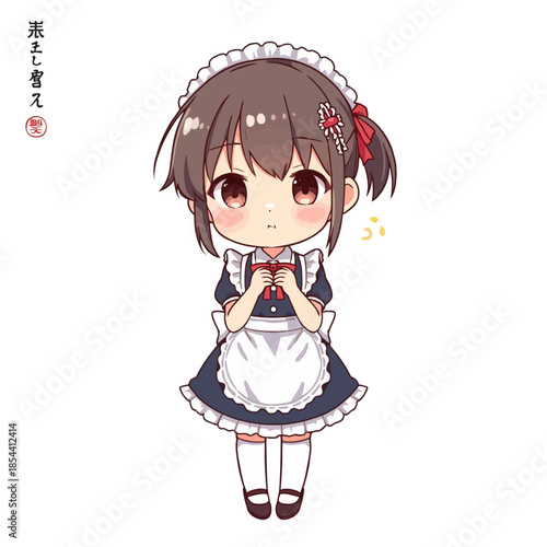 Japanese Maid Cartoon very cute 