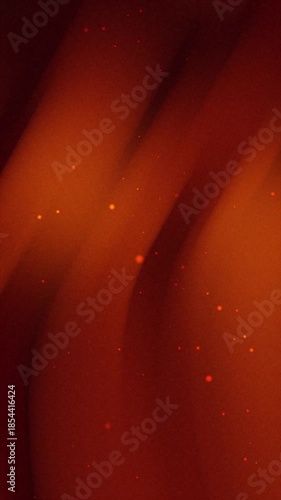 Red Abstract Background with Shiny Particles.