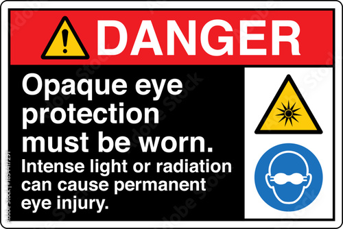 Safety Sign Marking Label Man...