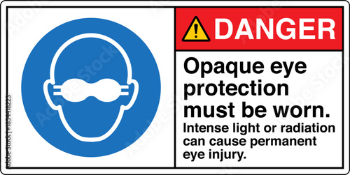 Safety Sign Marking Label Man...