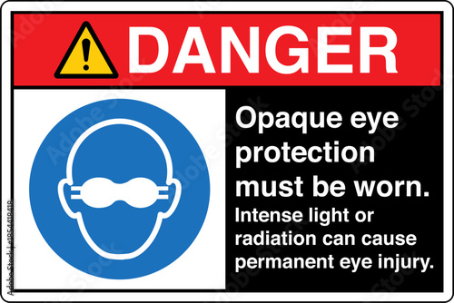 Safety Sign Marking Label Man...