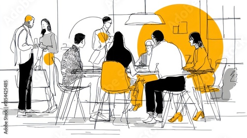 Business people meeting