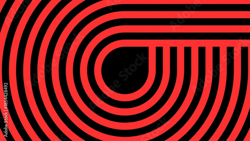 Minimal layered shapes creating depth without clutter in modern backgrounds