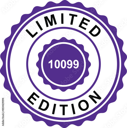 Limited Edition Badge with Unique Identifier for Branding