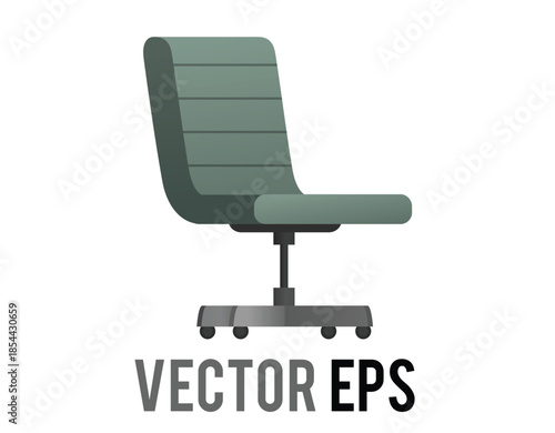 Modern office chair with a sleek, minimalist design and comfortable seating