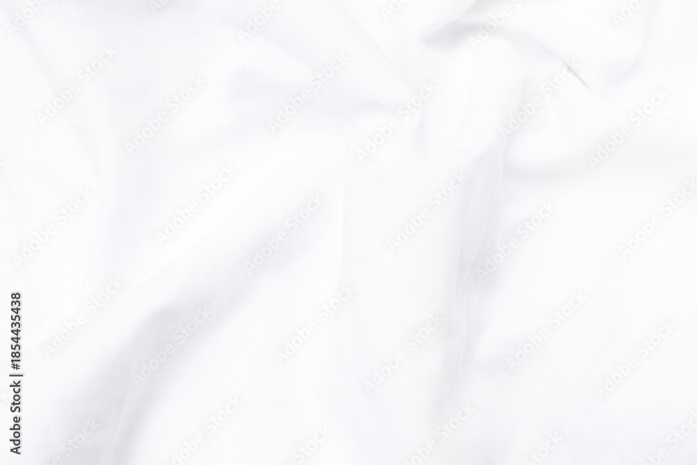 Fototapeta premium white bedding sheets texture for background