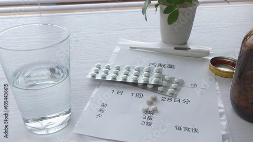 病院で処方された内服薬