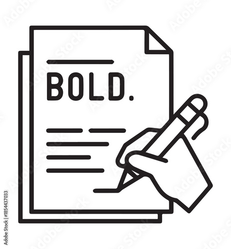 Blank Textured Paper Sheet or Document Template for Fitness Plans and Notes