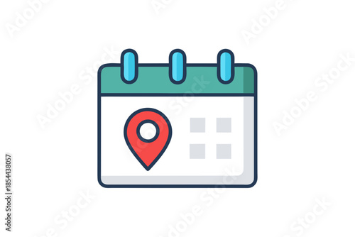 travel booking date calendar icon