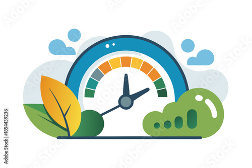 emission monitoring system icon