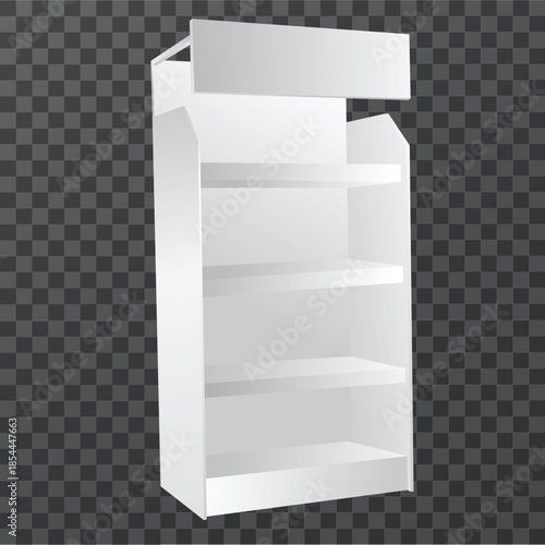 Gondola end shelves for product display shelves