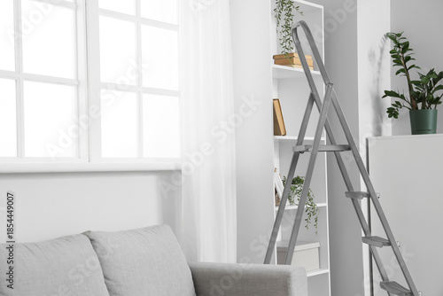 Interior of light living ro...