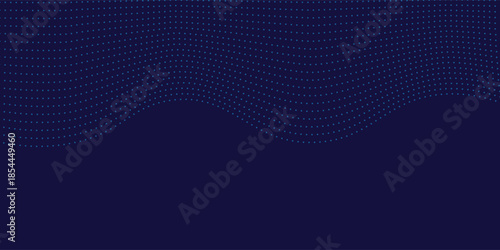 blue wavy halftone background. Dot pop art sport style vector.