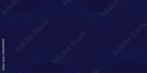 blue wavy halftone background. Dot pop art sport style vector.