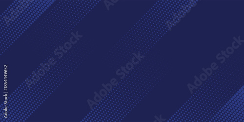 Bright navy blue dynamic abstract vector background with diagonal lines. Trendy classic color of 2020. 3d cover of business presentation banner for sale event