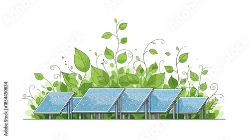 Solar Panels and Green Energy Clean Power for a Sustainable Future