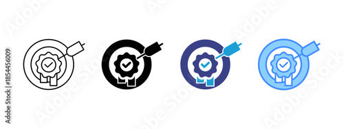 Object   icon set multiple style collection