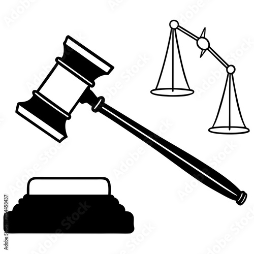gavel and hammer
