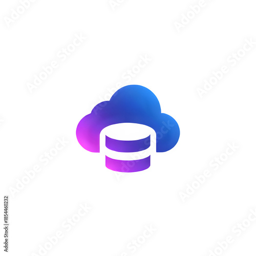 Minimal duotone automation workflow icon showing connected arrows and nodes, flat vector illustration for SaaS and digital systems