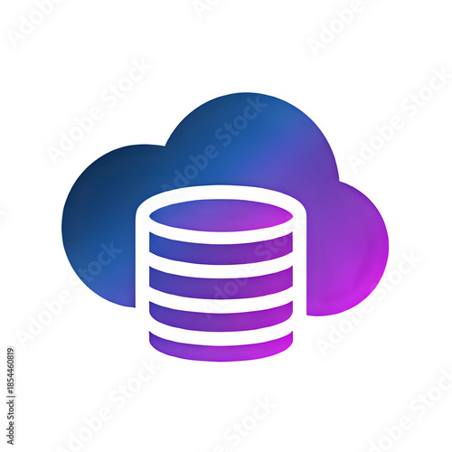 Minimal duotone automation workflow icon with arrows and nodes, flat vector design, modern business process automation concept on transparent background.