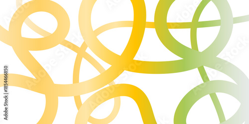 Abstract background with flowing colorful lines in shades of yellow and green with brown, abstract flowing gradient wave line pattern on creativity geometric shapes seamless design background.