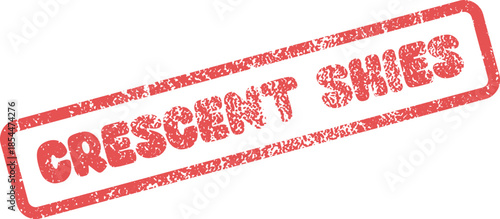 Crescent Skies Textured Rubber Stamp for Expansive Celestial Views and Atmospheric Wonders