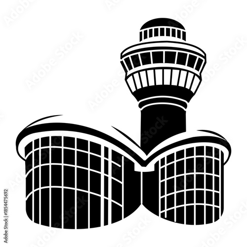 A doodle style illustration showing air conditioner