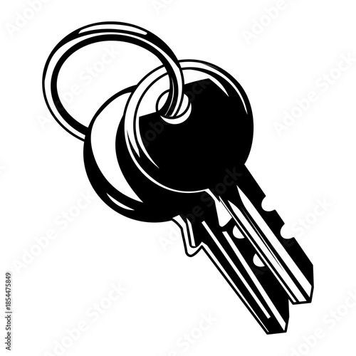 A doodle style illustration showing air conditioner