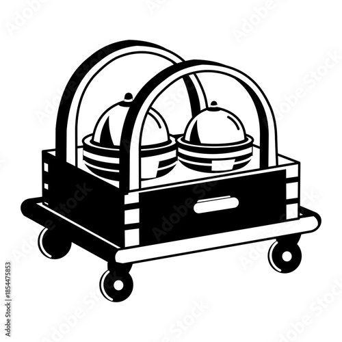 A doodle style illustration showing air conditioner