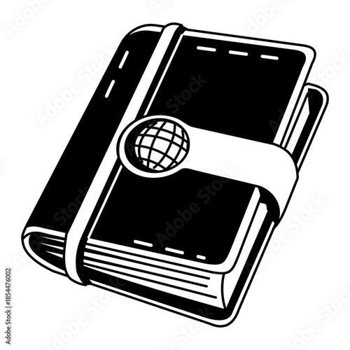 A doodle style illustration showing air conditioner