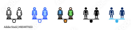 Equal Opportunity Icon Collection With Multiple Styles