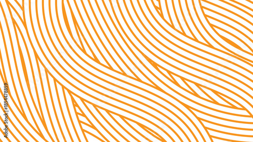 Abstract orange wavy line background. Dynamic curved line texture. Modern geometric wave stripes ideal for textiles, wallpaper, branding, packaging, and graphic design projects.