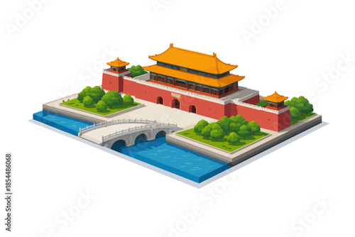 Puerta Meridian de la Ciudad Prohibida