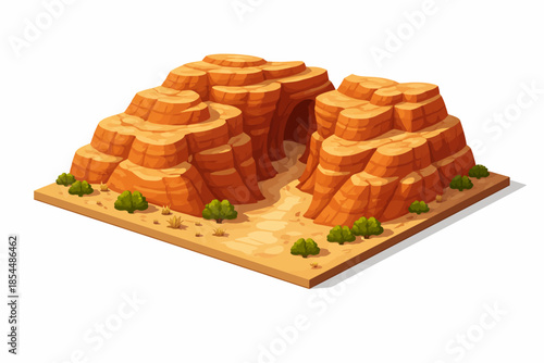 Cañón Antílope en el desierto