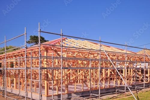 New Zealand Wooden House Frame