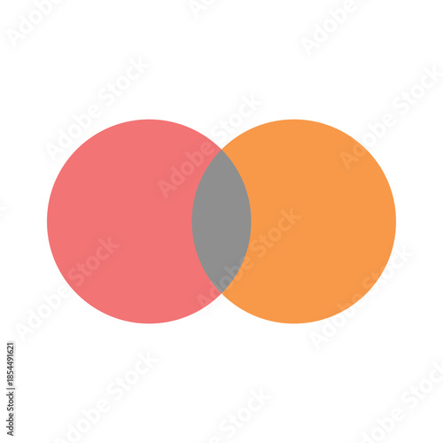 Venn Diagram with Two Overlap Section