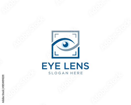 Eye lens logo