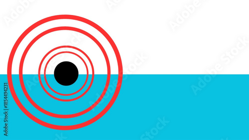 Simple abstract harmony designed for contemporary creative visuals