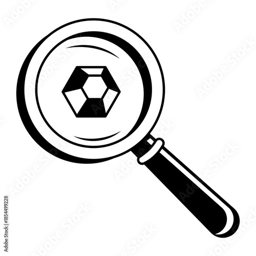 A doodle style illustration showing 3d printer